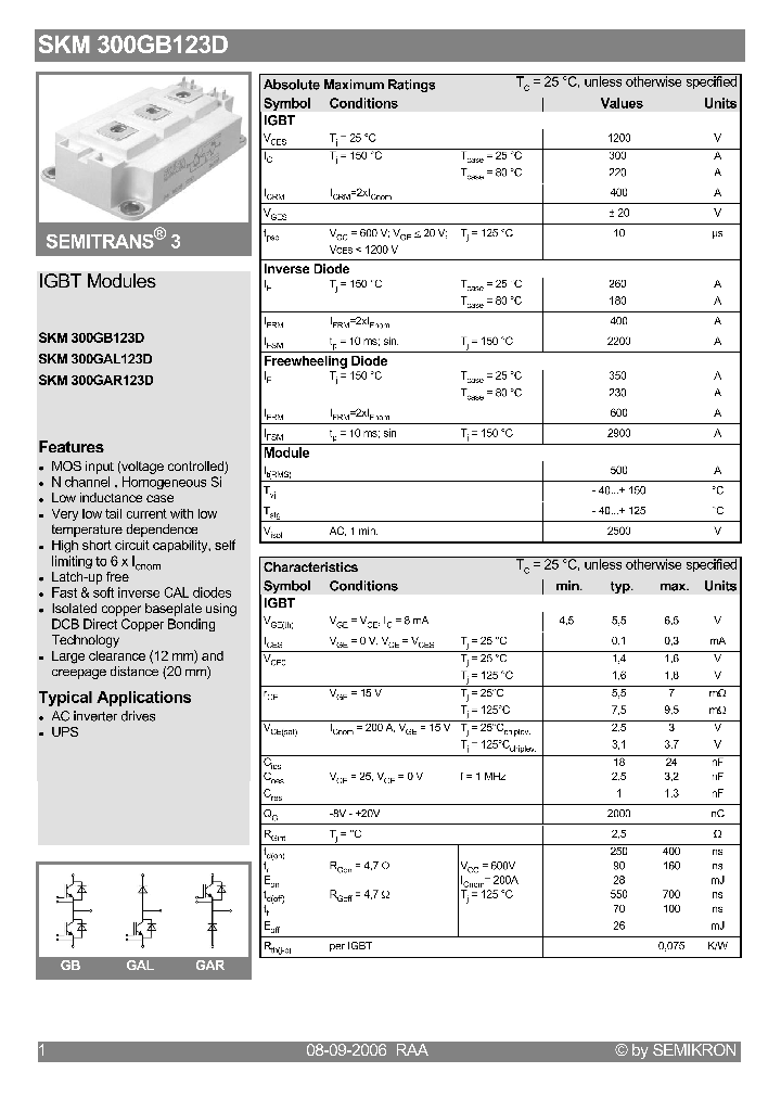 SKM300GB123D_4110256.PDF Datasheet