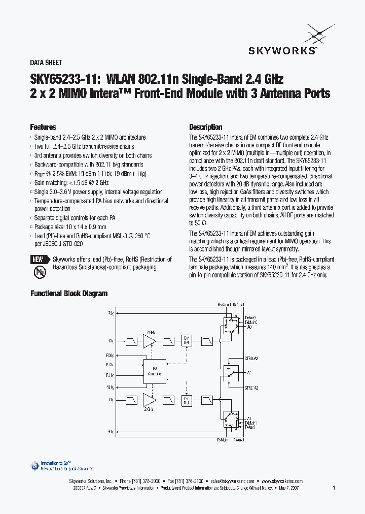 SKY65233-11_4154594.PDF Datasheet