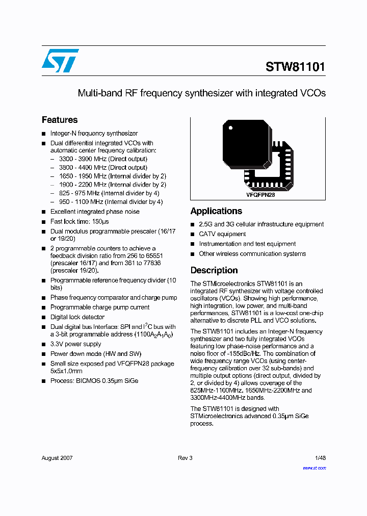 STW8110107_4117762.PDF Datasheet