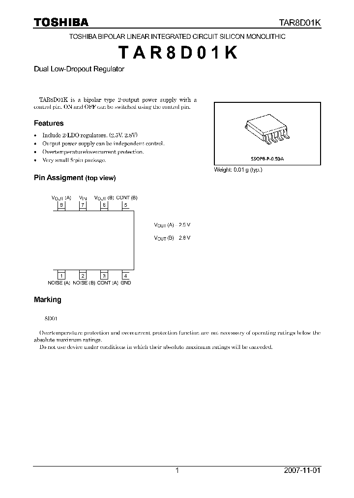 TAR8D01K_4133525.PDF Datasheet