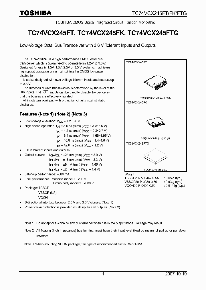 TC74VCX245FT07_4132814.PDF Datasheet