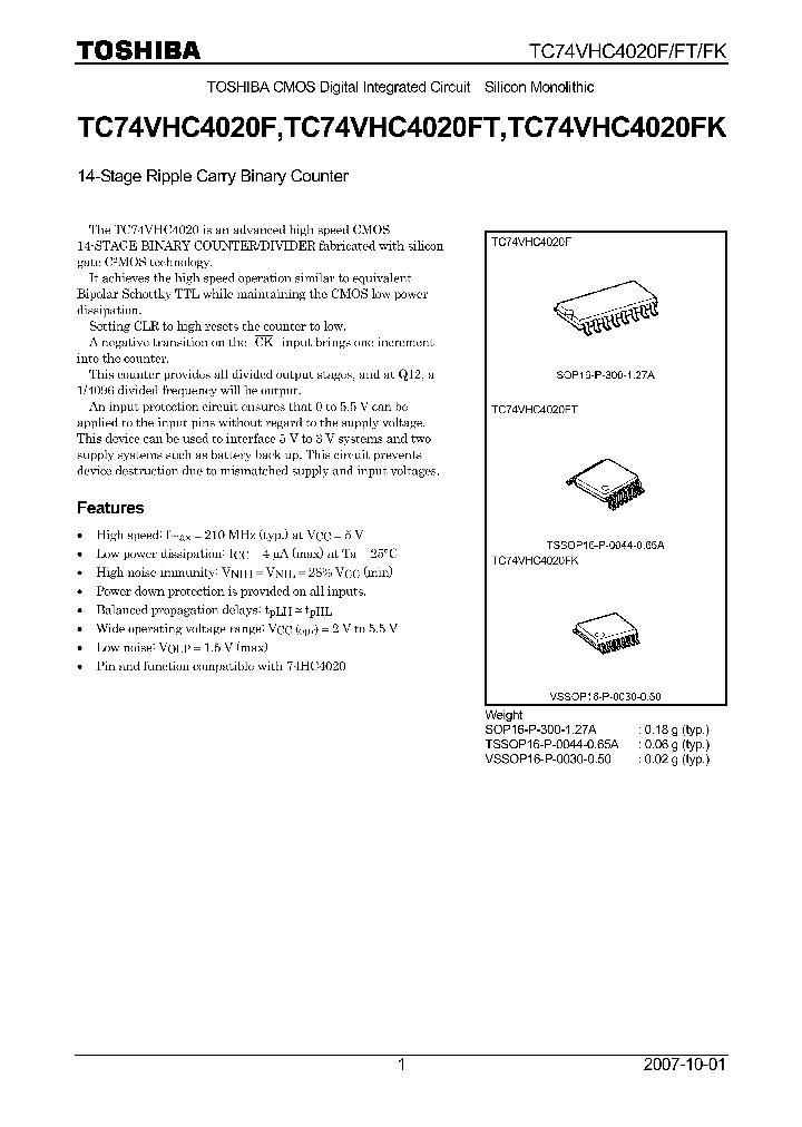 TC74VHC4020F_4132632.PDF Datasheet