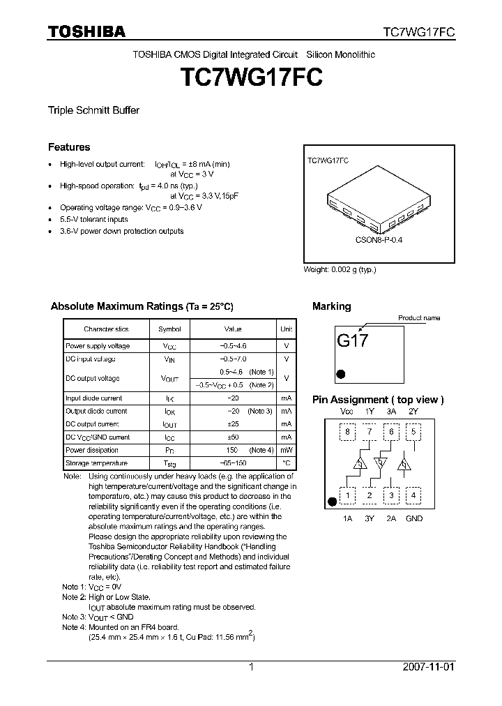 TC7WG17FC_4124996.PDF Datasheet