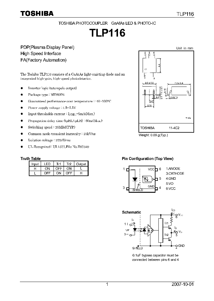 TLP11607_4131923.PDF Datasheet