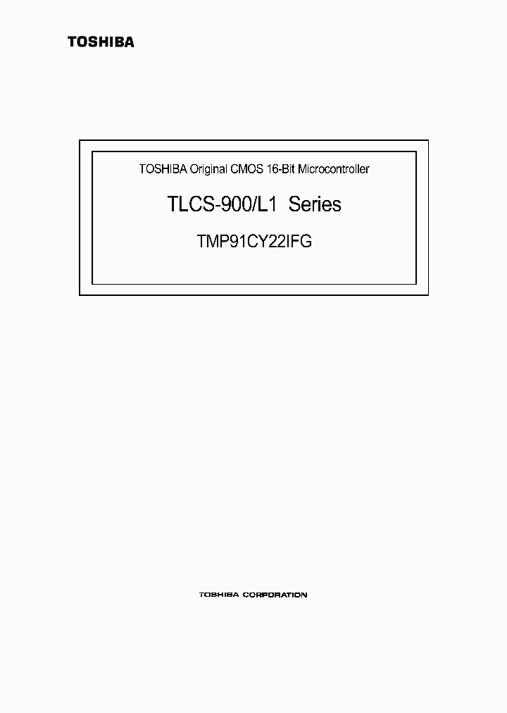 TMP91CY22IFG_4126647.PDF Datasheet