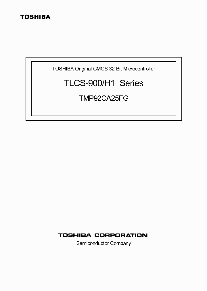 TMP92CA25FG_4126639.PDF Datasheet