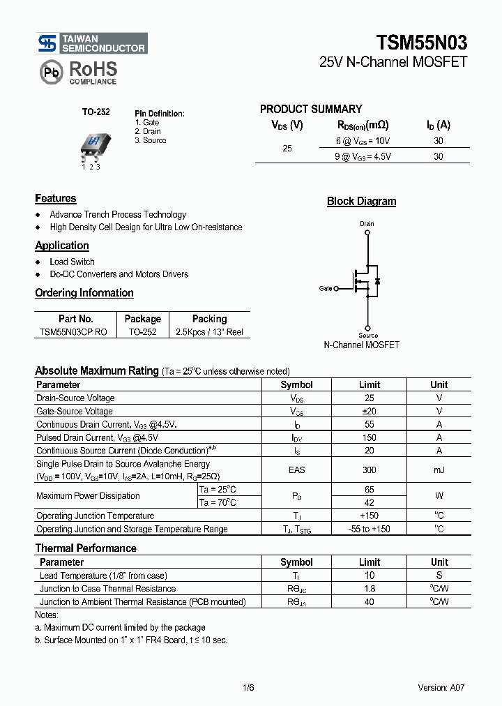 TSM55N0307_4131181.PDF Datasheet