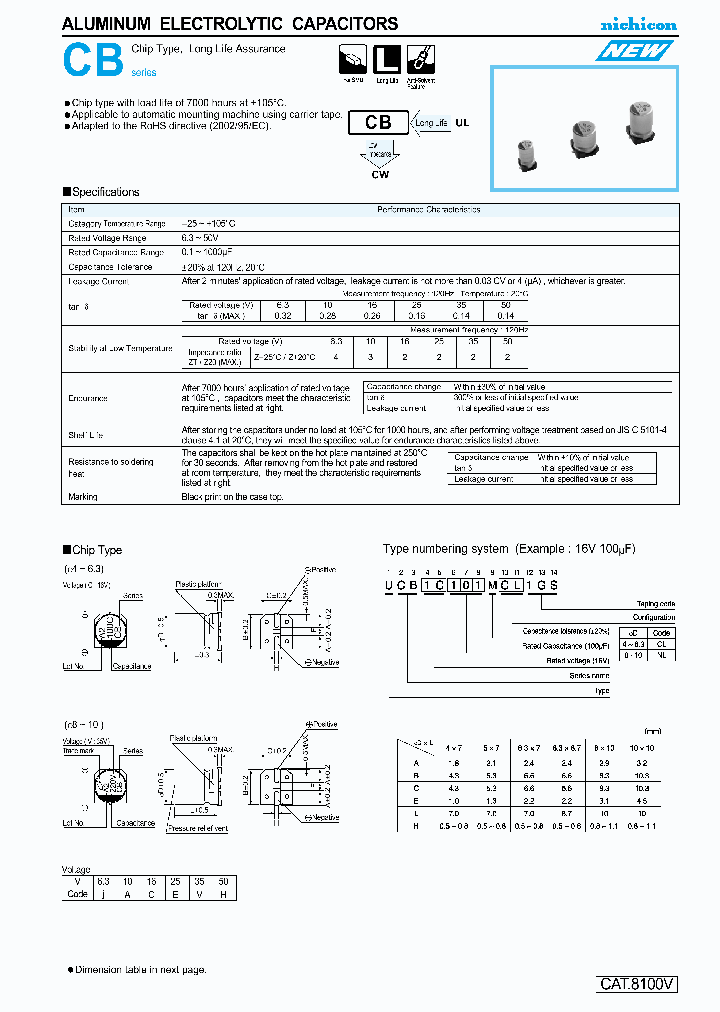 UCB1E100MCL_4119455.PDF Datasheet