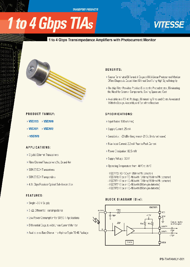 VSC7970_4128212.PDF Datasheet