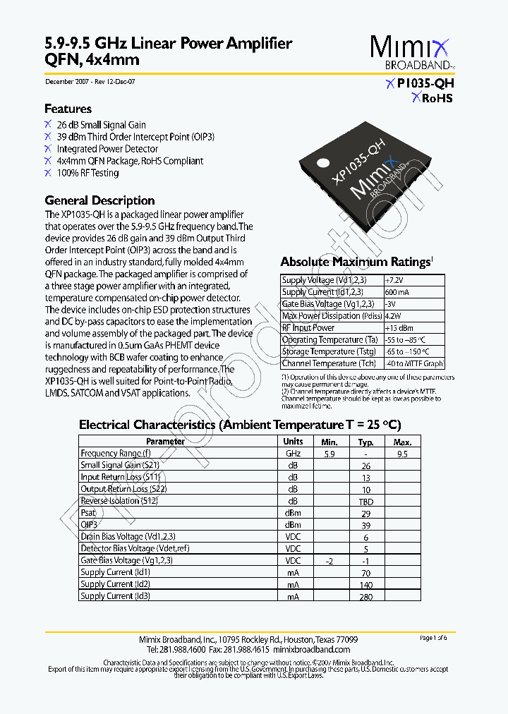 XP1035-QH-EV1_4142843.PDF Datasheet