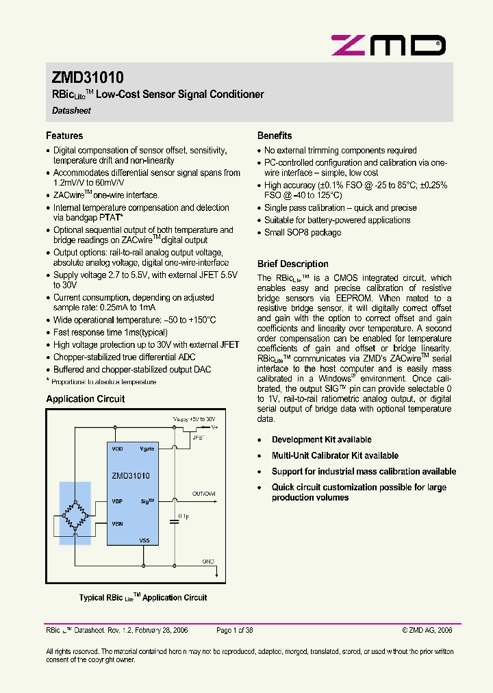 ZMD3101007_4127208.PDF Datasheet