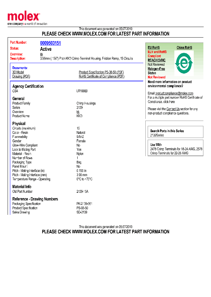 0009503151_4845912.PDF Datasheet