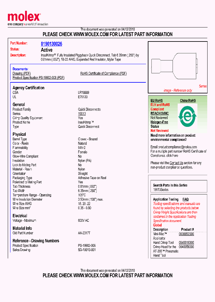 0190130026_4814860.PDF Datasheet