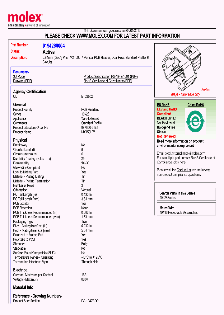0194280004_4796309.PDF Datasheet