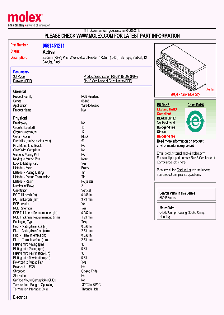 0681451211_4810318.PDF Datasheet