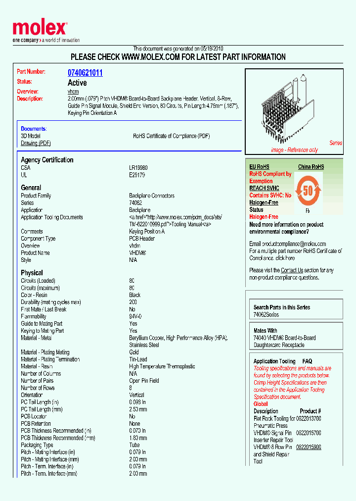 0740621011_4840648.PDF Datasheet