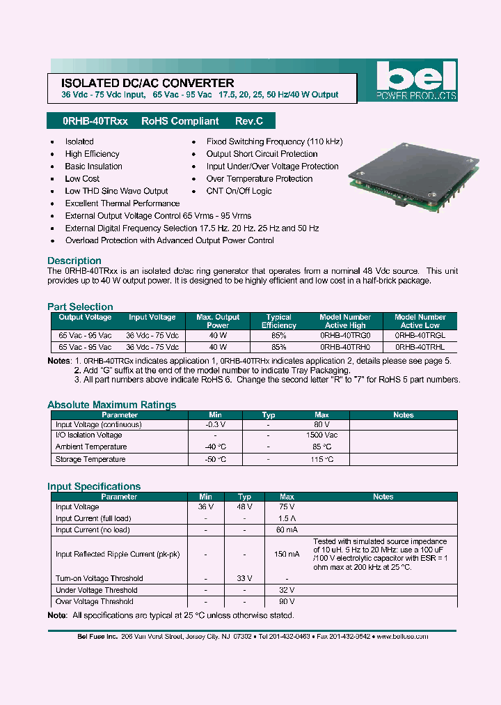 0RHB-40TRG0_4575887.PDF Datasheet