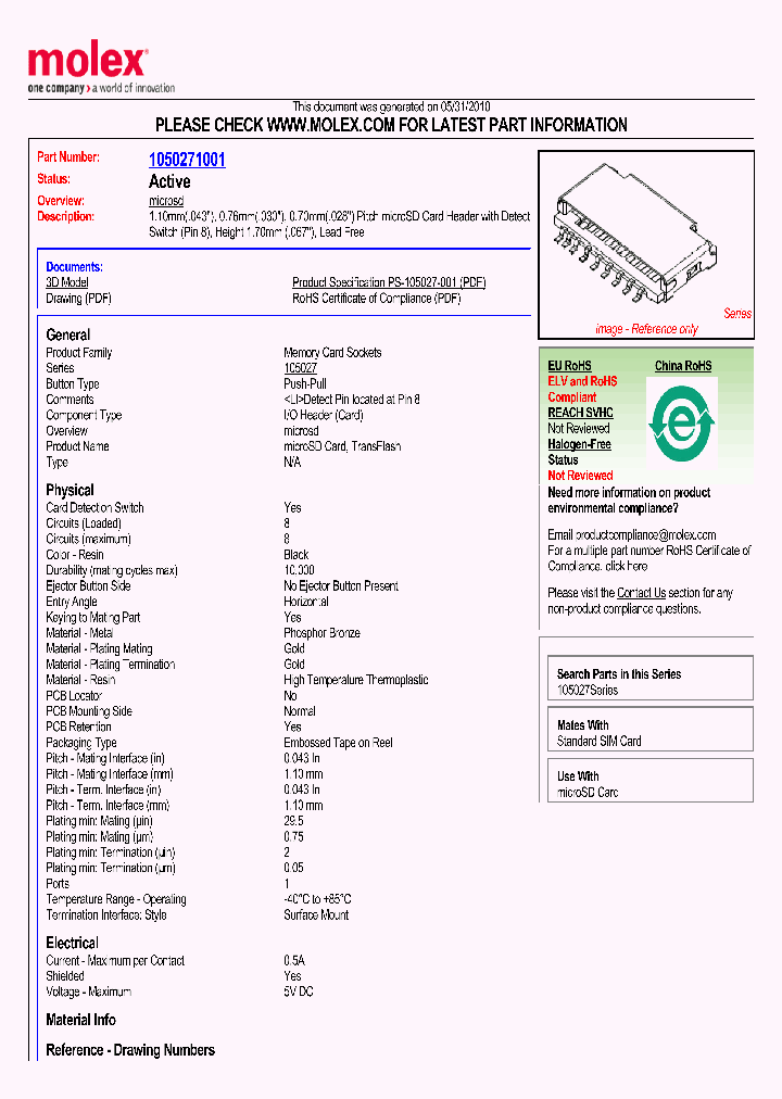 1050271001_4840902.PDF Datasheet