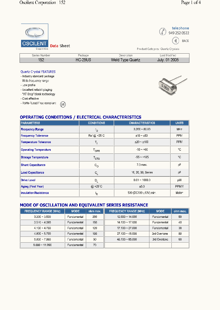 152-40M-SR-20GP_4471548.PDF Datasheet