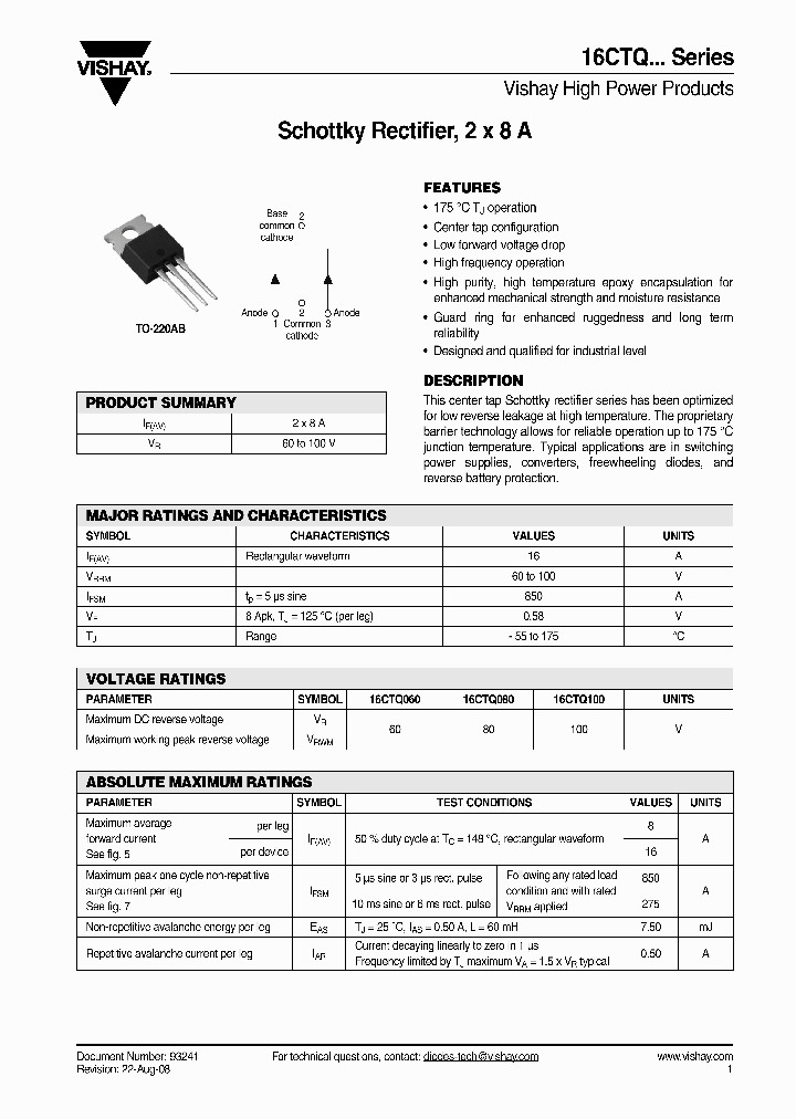 16CTQ_4784640.PDF Datasheet