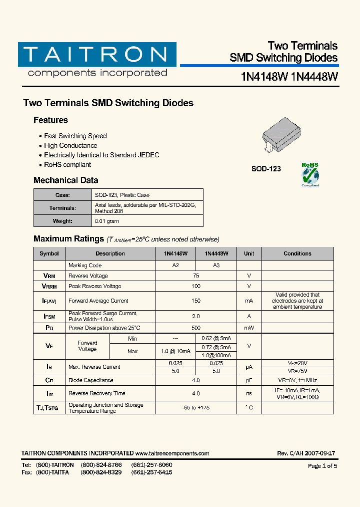 1N4448W_4785153.PDF Datasheet