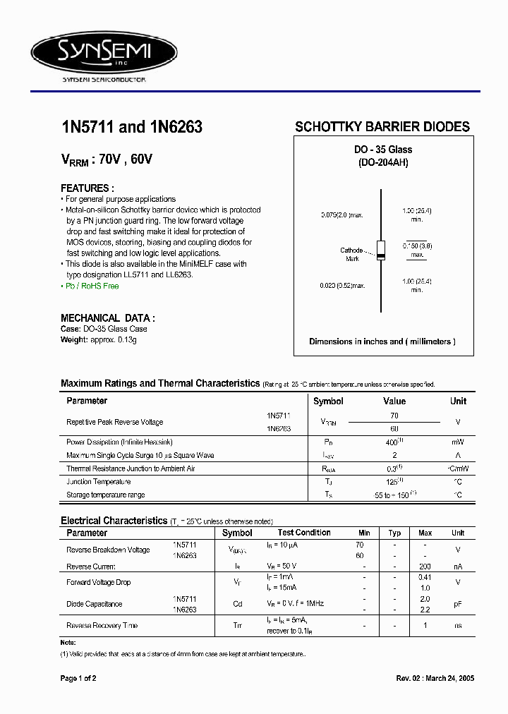 1N5711_4634930.PDF Datasheet