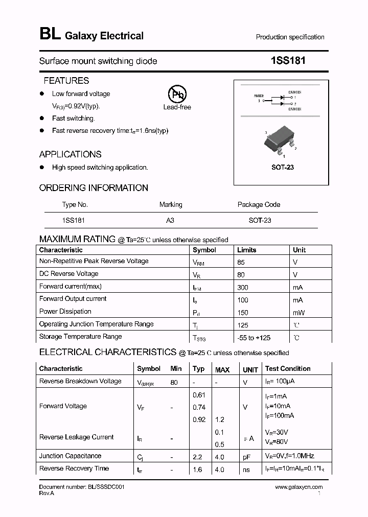 1SS181_4237956.PDF Datasheet