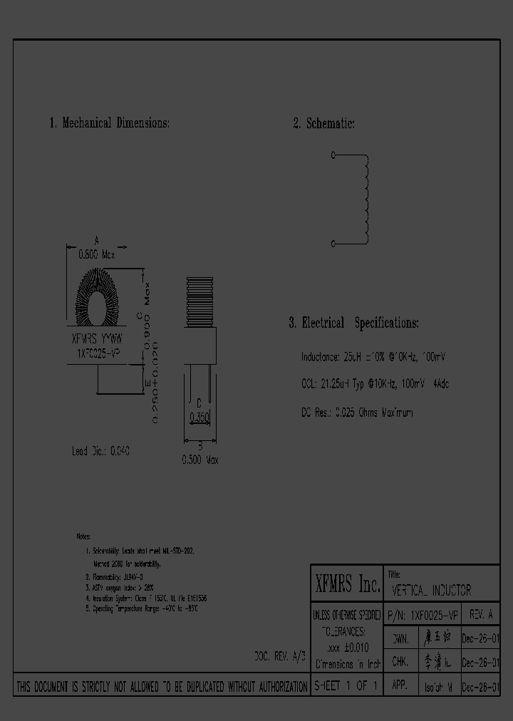 1XF0025-VP_4547526.PDF Datasheet