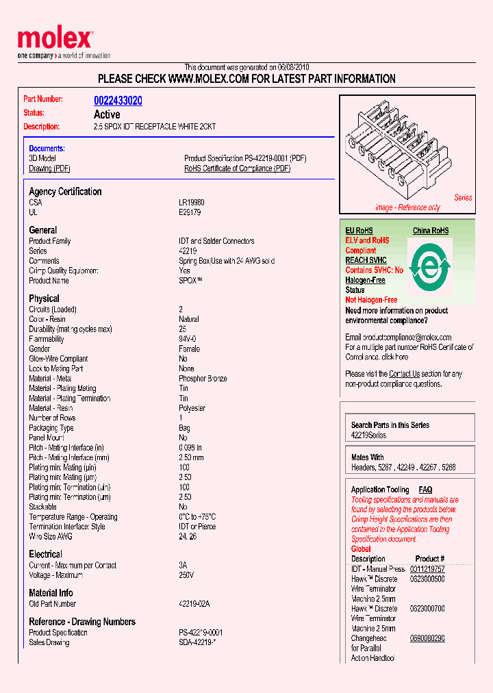 22-43-3020_4909927.PDF Datasheet