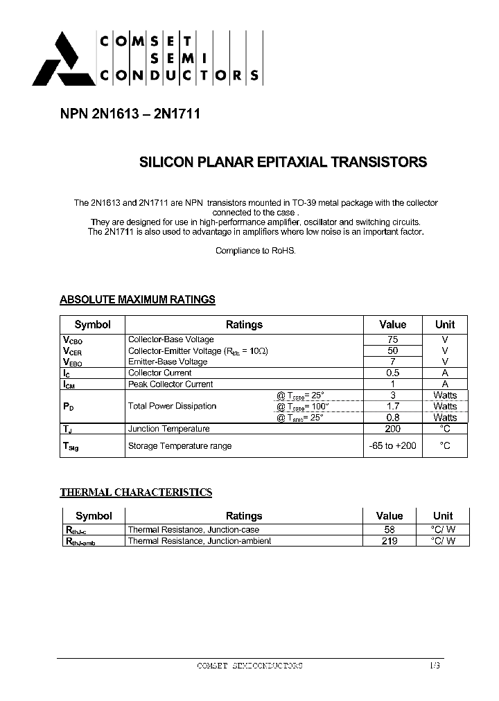 2N1613_4527210.PDF Datasheet