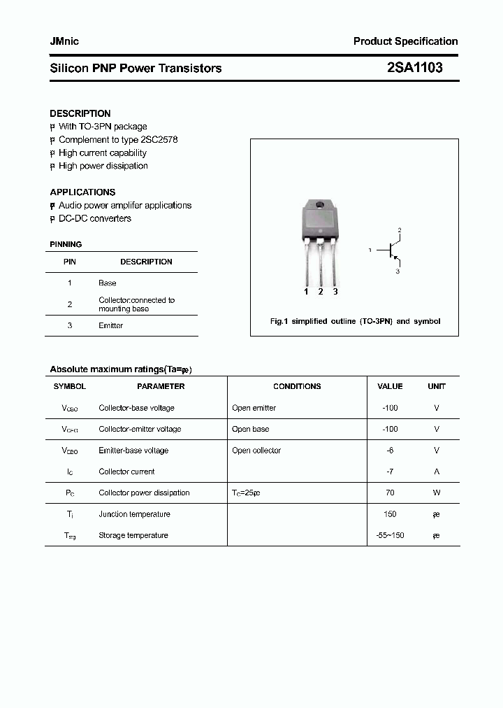 2SA1103_4743657.PDF Datasheet