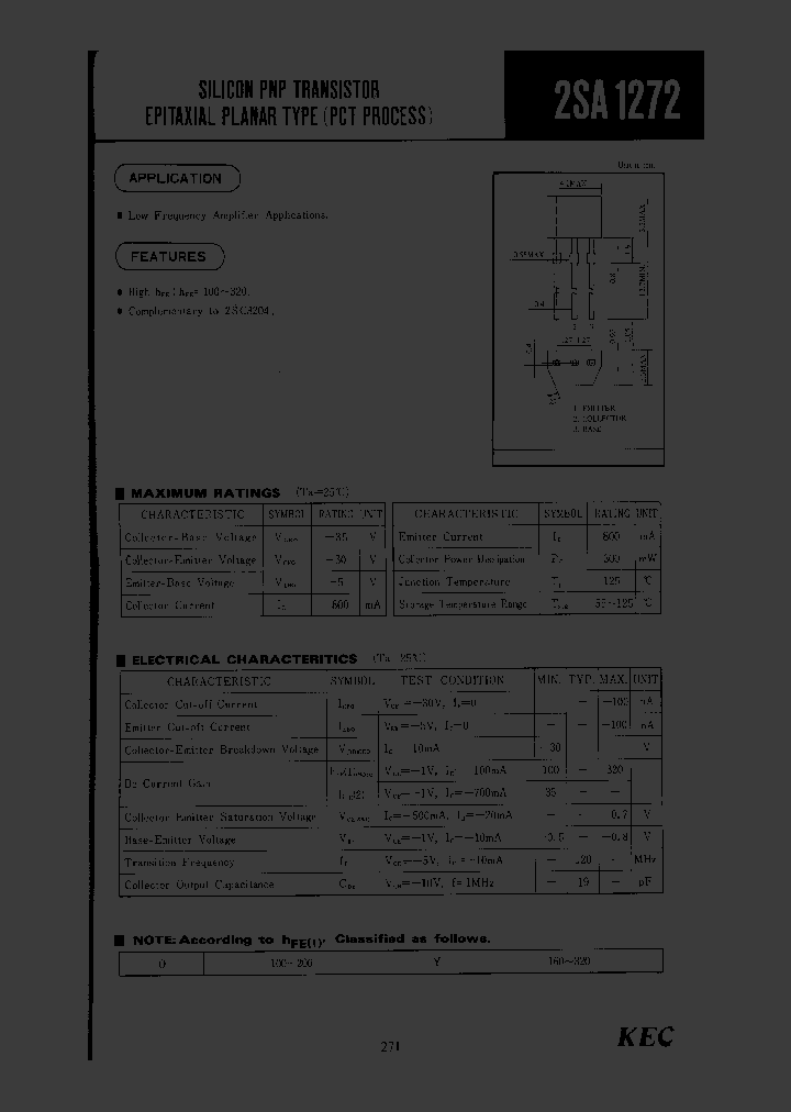 2SA1272_4316669.PDF Datasheet