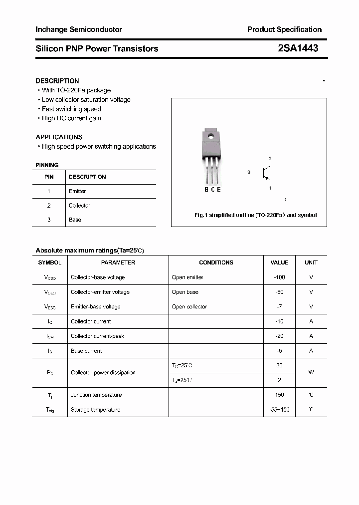 2SA1443_4333674.PDF Datasheet