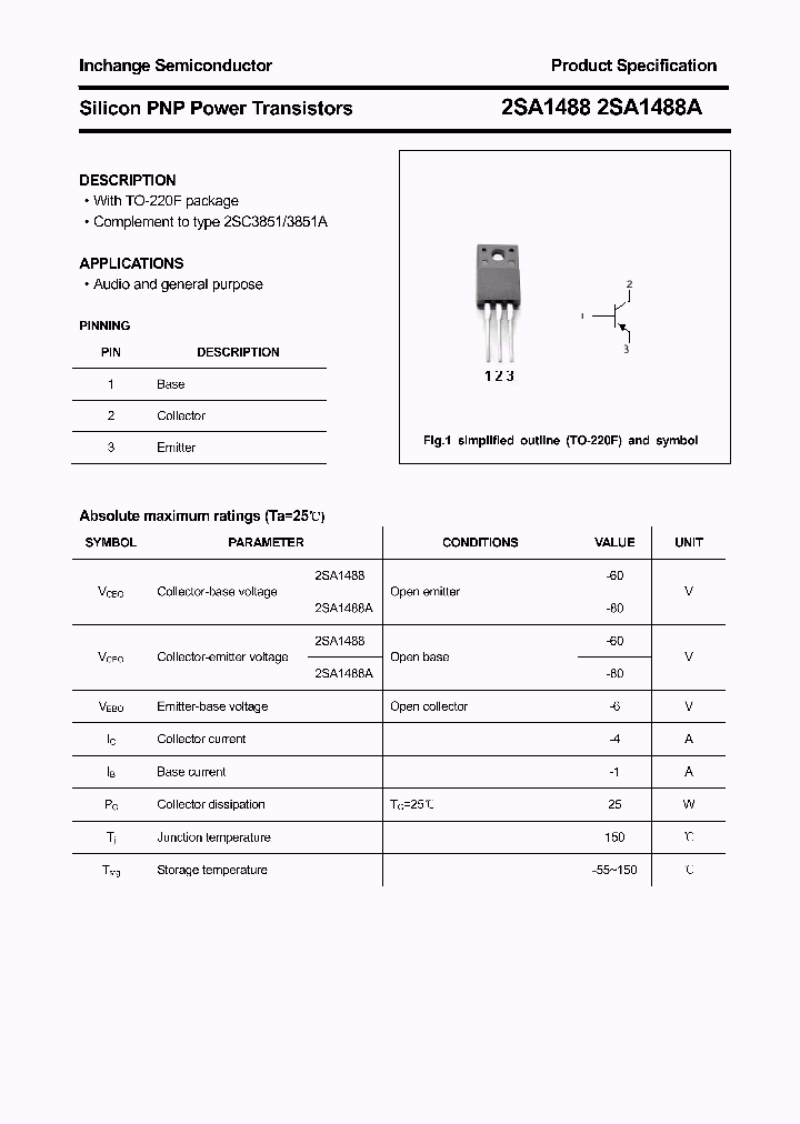 2SA1488A_4292898.PDF Datasheet