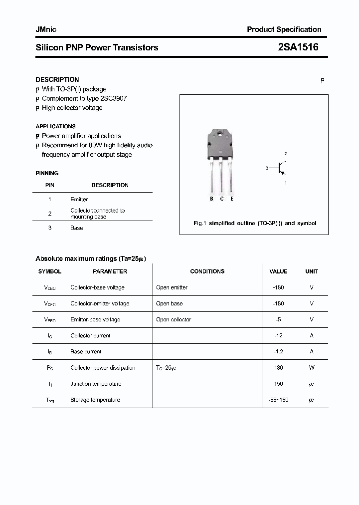 2SA1516_4782524.PDF Datasheet