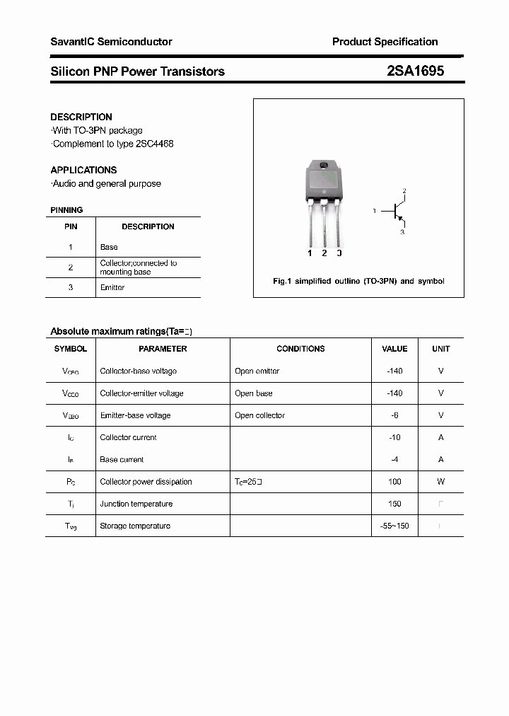 2SA1695_4445483.PDF Datasheet