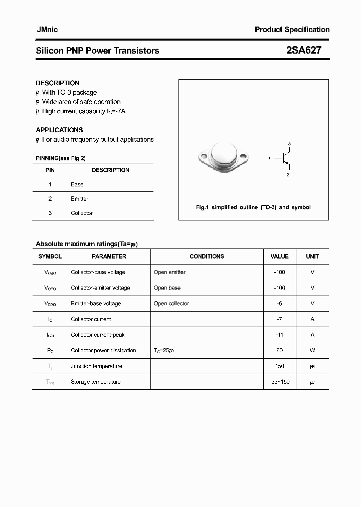 2SA627_4805472.PDF Datasheet