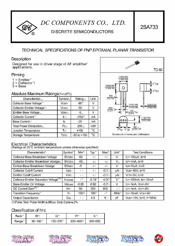 2SA733_4391701.PDF Datasheet