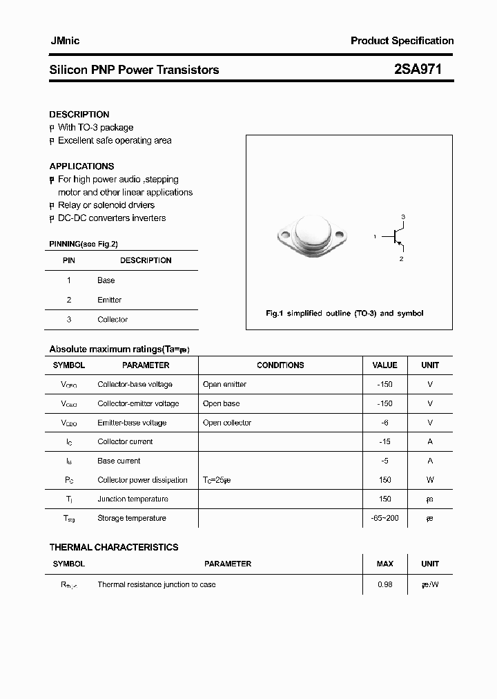 2SA971_4508703.PDF Datasheet