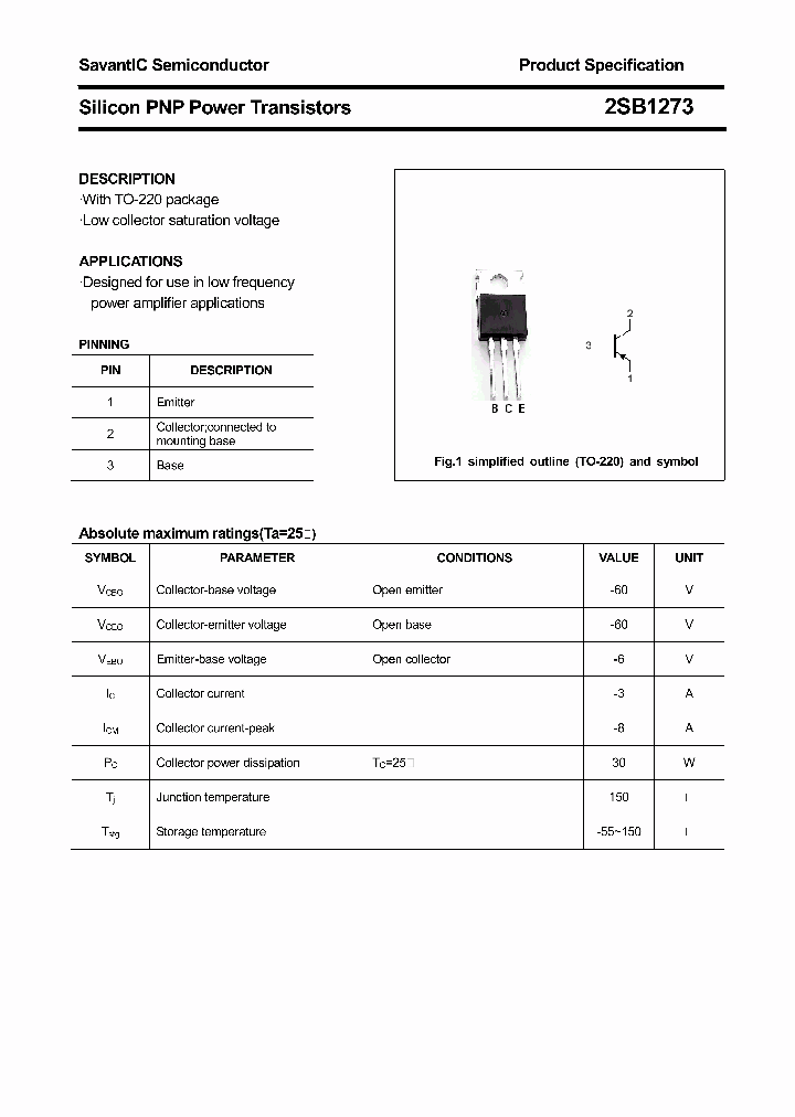 2SB1273_4393429.PDF Datasheet