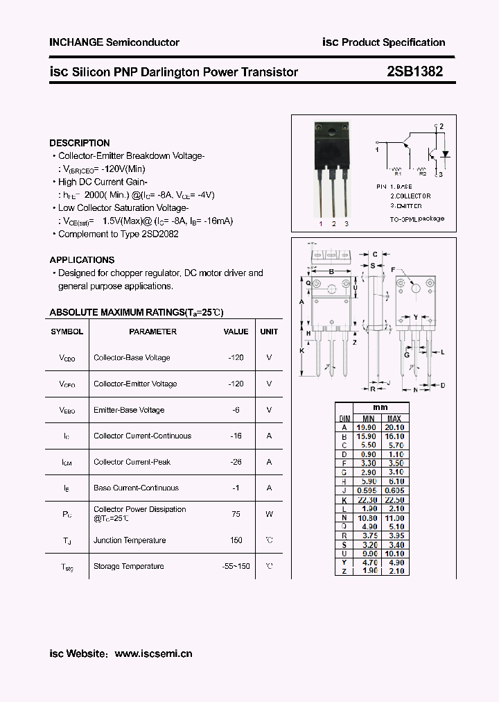 2SB1382_4306008.PDF Datasheet