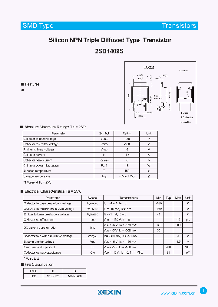 2SB1409S_4817367.PDF Datasheet