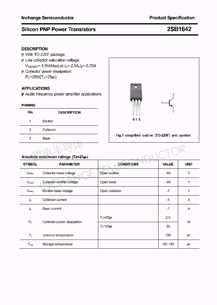 2SB1642_4596269.PDF Datasheet