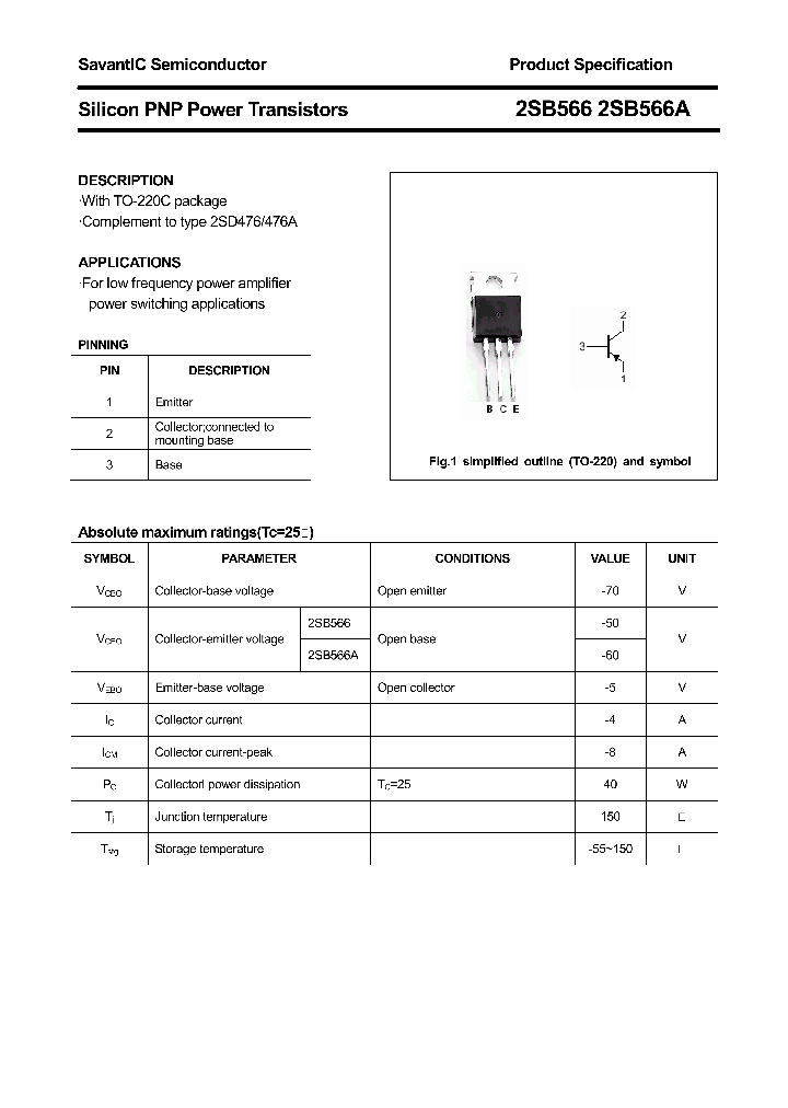 2SB566_4572964.PDF Datasheet