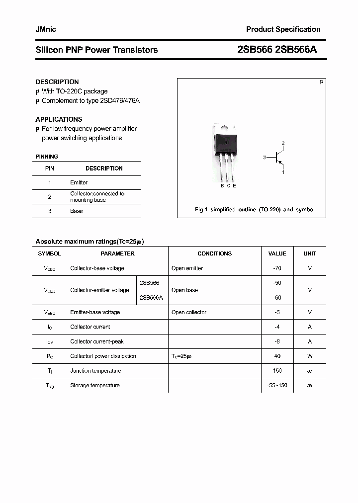 2SB566_4572965.PDF Datasheet