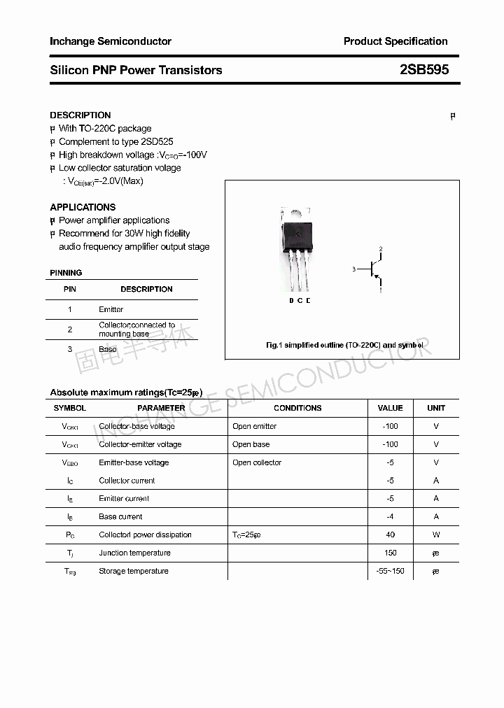 2SB595_4354404.PDF Datasheet