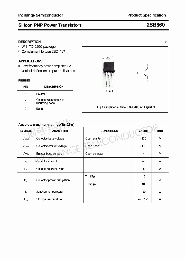 2SB860_4293615.PDF Datasheet