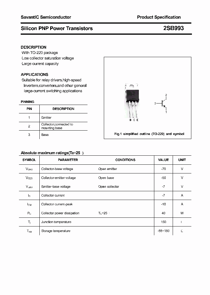 2SB993_4396223.PDF Datasheet