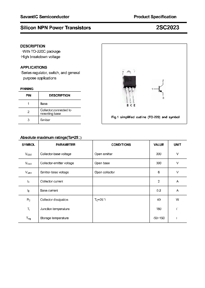 2SC2023_4371832.PDF Datasheet