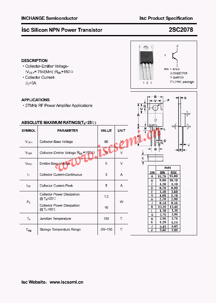 2SC2078_4365106.PDF Datasheet